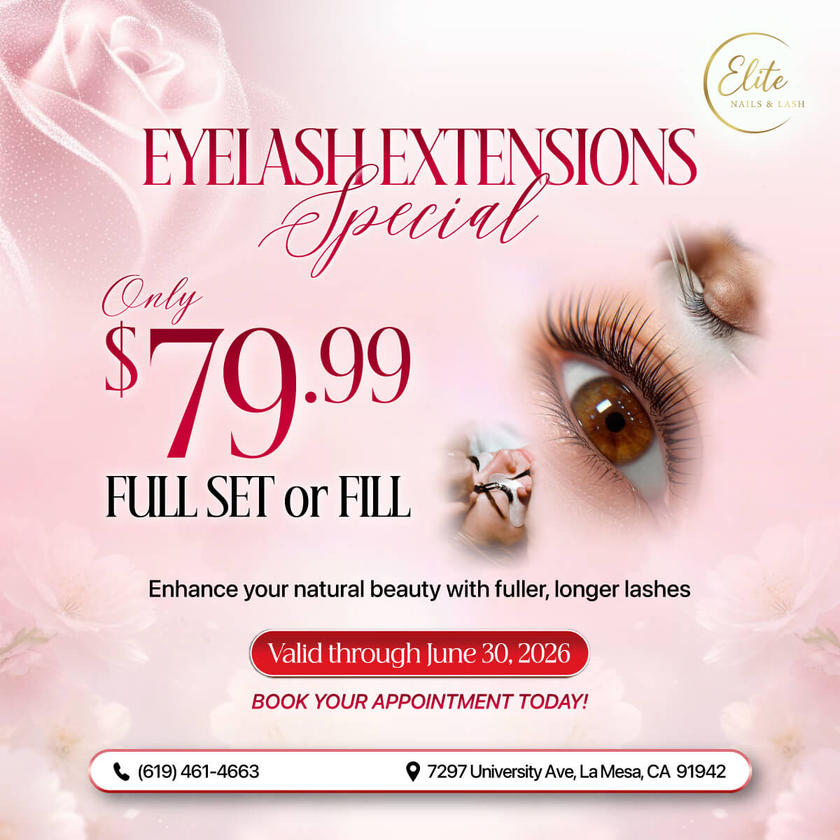 ✨ Elite Nails & Lash - Promotion ✨